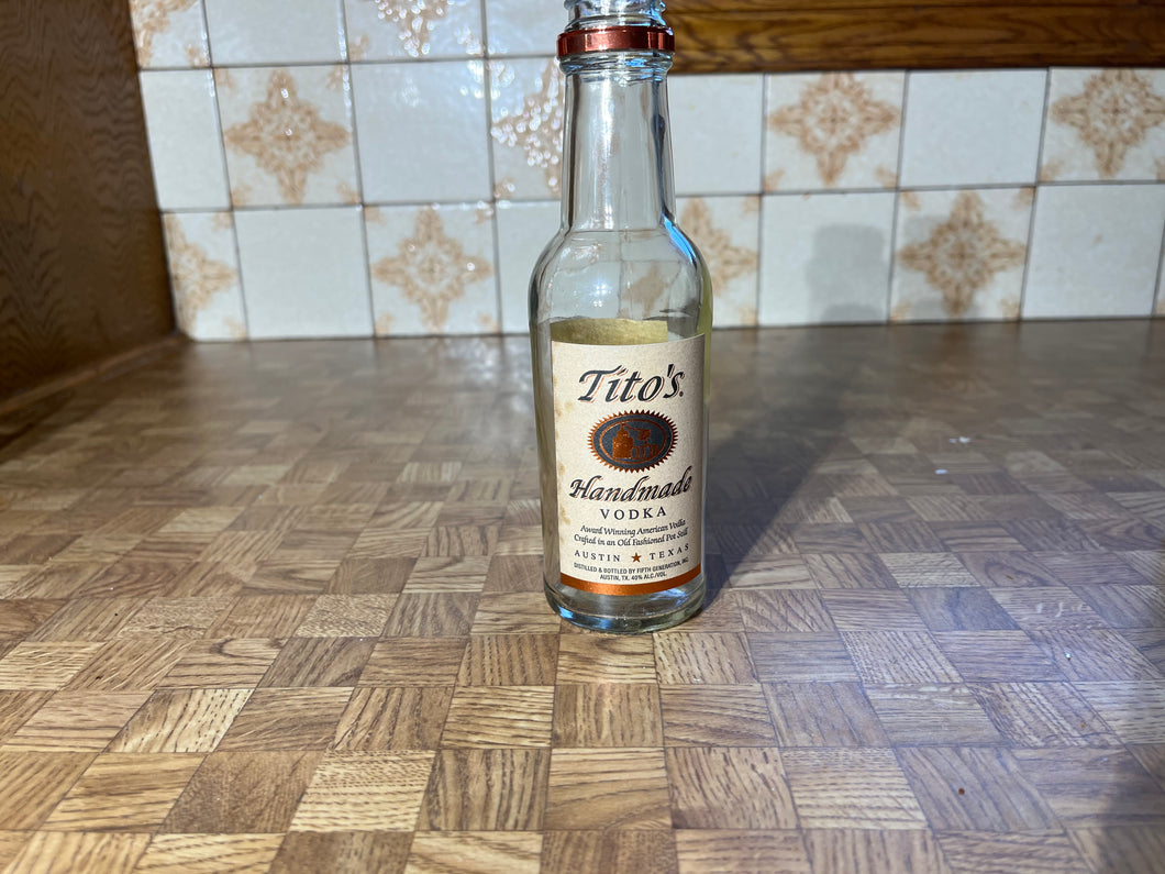 Tito’s shooter glass
